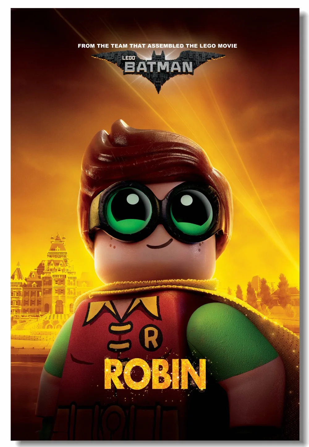 Custom Canvas Wall Mural The Lego Ninjago Movie Poster Video Game
