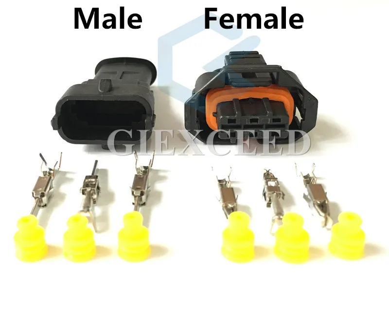 2 комплекта 3 Pin 1928403966 Автомобильный датчик карты штекер для Ford Falcon BA / BF Aux XR6 турбо