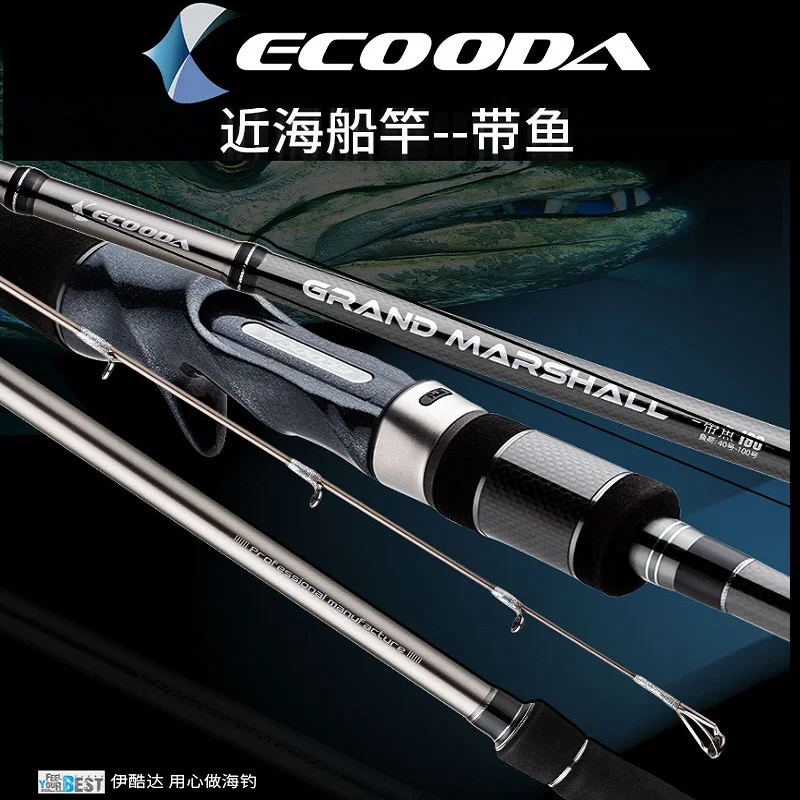

ECOODA Hairtail rod 1.9/2.05/2.3/2.6m casting rod and spinngin rod all fuji guide boat rod