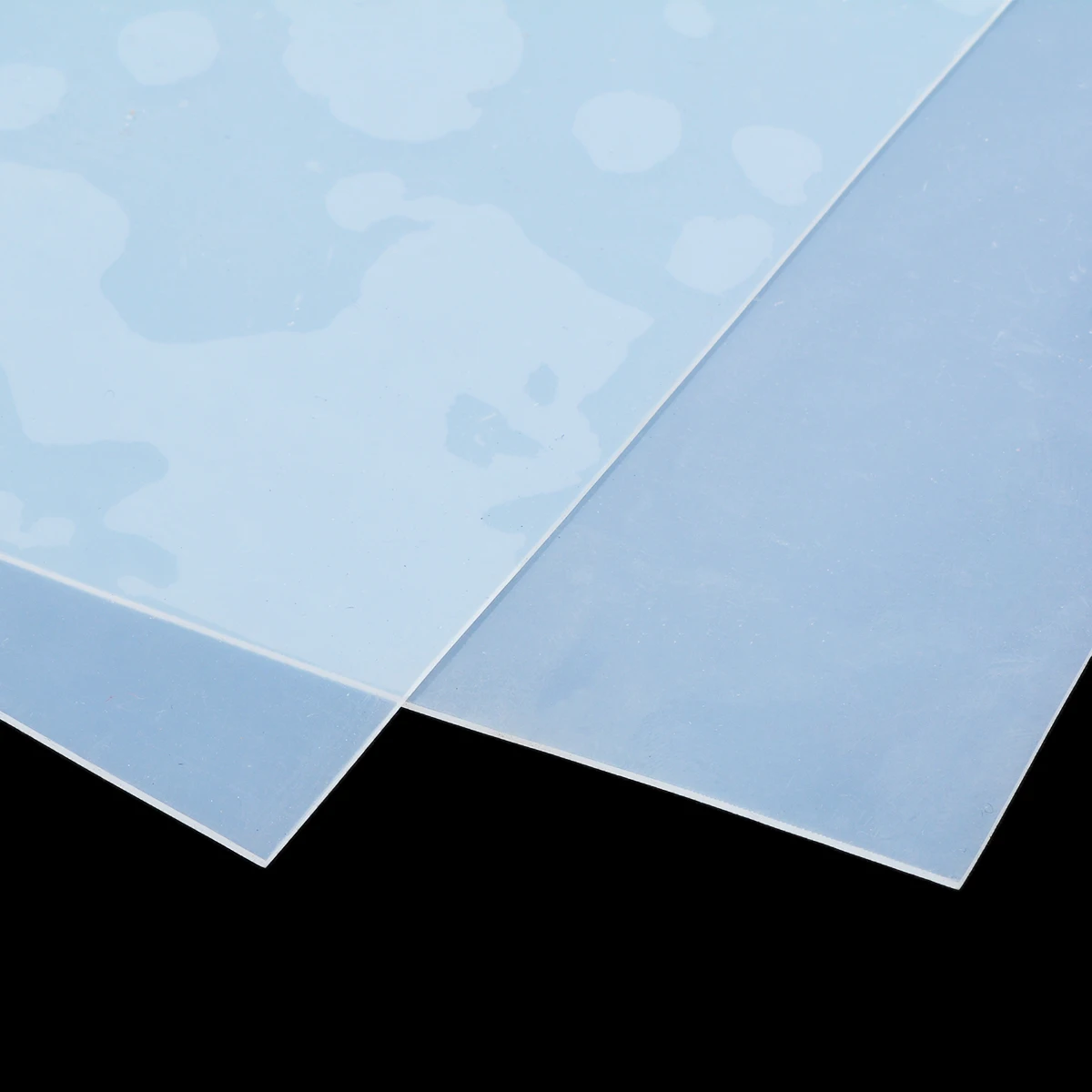 1pc 500*500mm Silicone Rubber Sheet 1mm Thickness Heat-resistant Plate Translucent  Mat