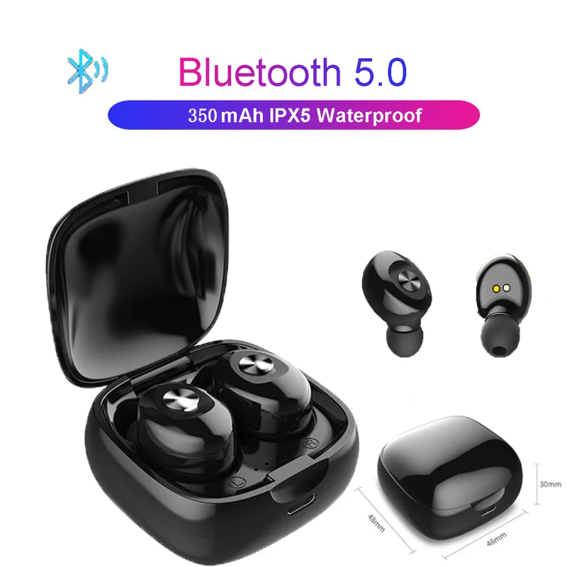 XG 12 TWS 5 0 наушники беспроводные Bluetooth водонепроницаемые стерео Спортивные