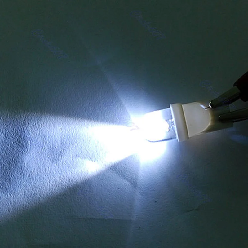 10pcs/lots T10 194 168 158 W5W 501 5W LED Car Side Wedge Light Lamp Bulb White