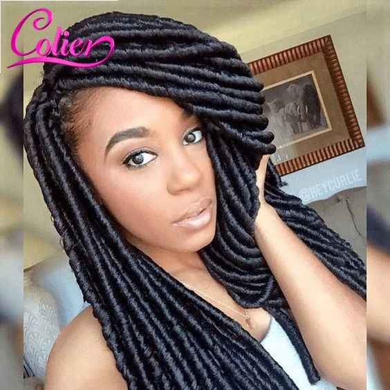 Holiday Price Havana Mambo Faux Locs Crochet Braid Hair Kanekalon