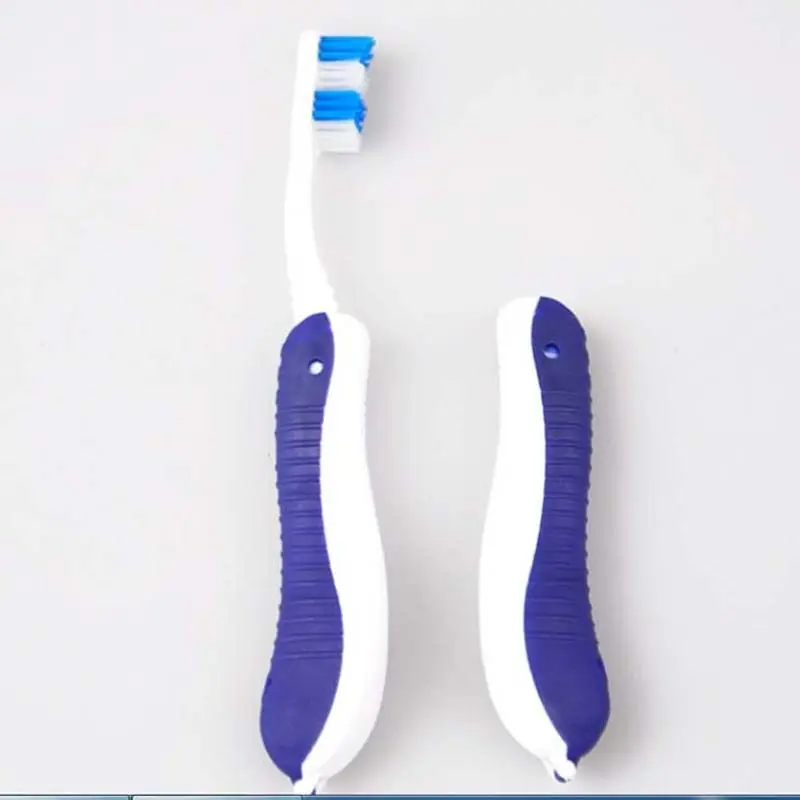 

Hotel Disposable Oral Hygiene Dental Care Toothbrush Travel Camping Hiking Outdoor Foldable Folding Tooth brush Teeth Cleaning