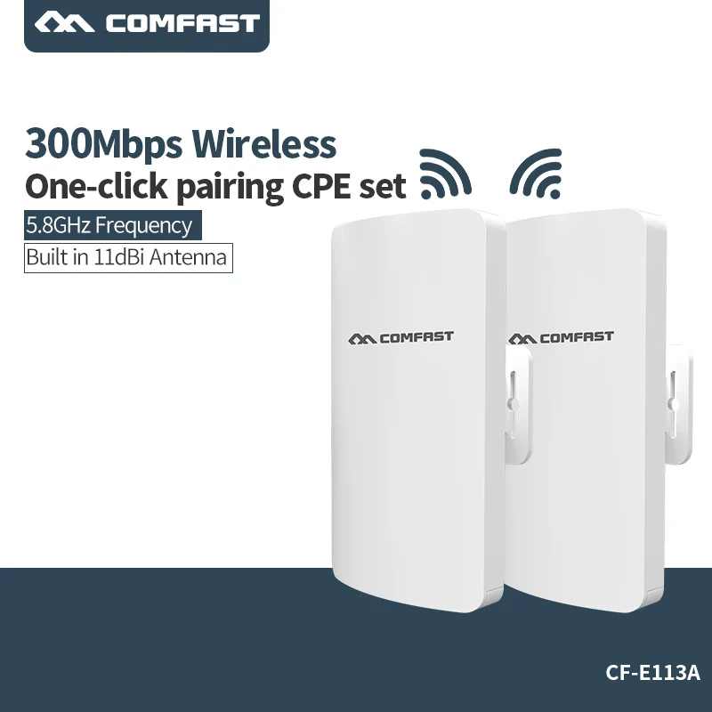 

300Mbps Outdoor CPE 11dBi WI-FI Antenna WIFI Router 5GHz Wireless AP WIFI Repeater Access Point WIFI Extender Bridge Client Rout
