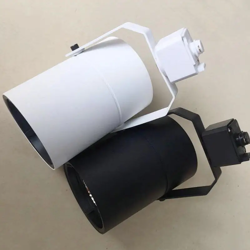 

COB 20W 30W Led Track light aluminum Ceiling Rail Track lighting Spot Rail Spotlights Replace Halogen Lamps AC220V