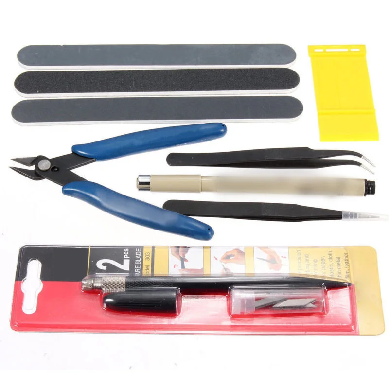 

Basic Tools Craft Set For Gundam Modeler Car Model Building Kit NEW