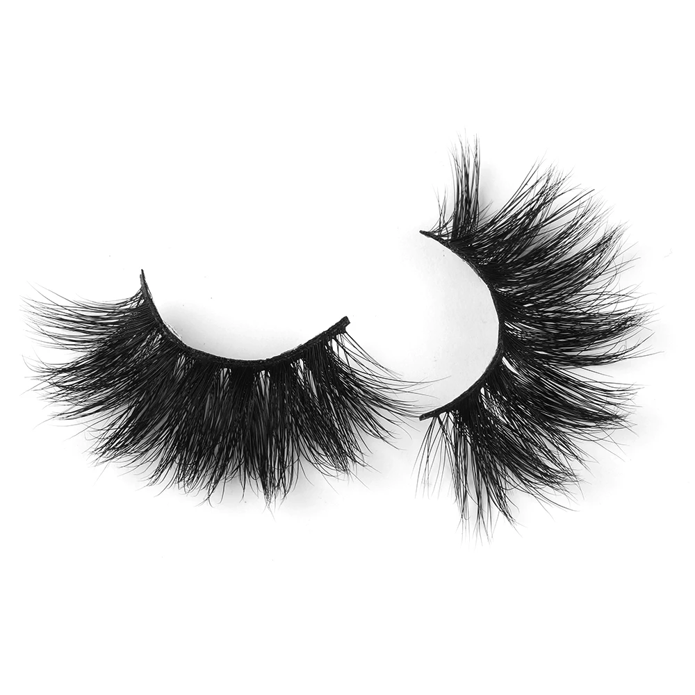 

1 Pair 30MM Mink Lashes Extra Long 3D False Eyelashes Wispy Multilayer Eyelashes Extension Natural Handmade Eyelash Makeup