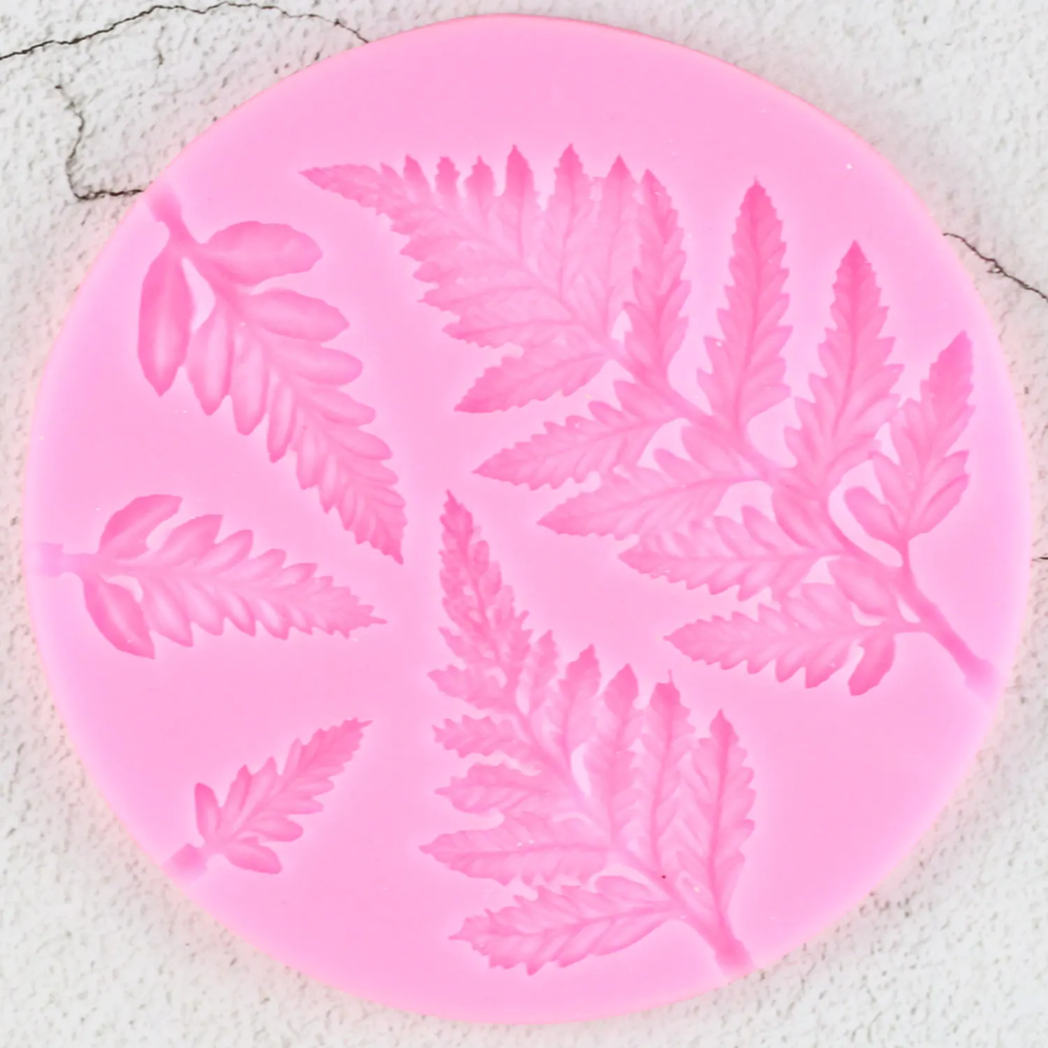 Sugarcraft лист силиконовые формы Мимоза помадка формы DIY украшения торта инструменты Конфеты Смолы глины шоколада Gumpaste формы