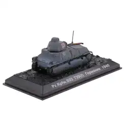 1: 72 Весы литья под давлением,. kpfw S35 739 (f) 1940 Второй мировой войны Франции Танк Военная униформа модель автомобиля playset игрушка подарок для