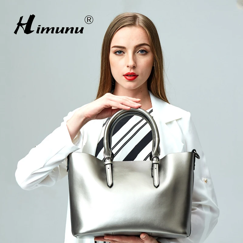 

New American LUXURY Style Genuine Leather Women Shoulder Bag Brand Designer Cowhide genuine leather handbags Crossbody bag