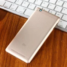 for Xiaomi Redmi 3 Case Original Back Housing Battery Cover Replacement Metal Slim Door Cases for Xiaomi Hongmi Redmi3 Fundas