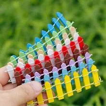 3000 шт суккуленты мох, микропейзаж украшения забор небольшой деревянный забор Meaty мох забор Садовые принадлежности