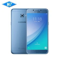 New Original Samsung Galaxy C5 Pro 2017 Mobile Phone Qualcomm 4G+64G Fingerprint Octa Core Dual SIM 5.2″ 2600mAh 16MP 4G LTE