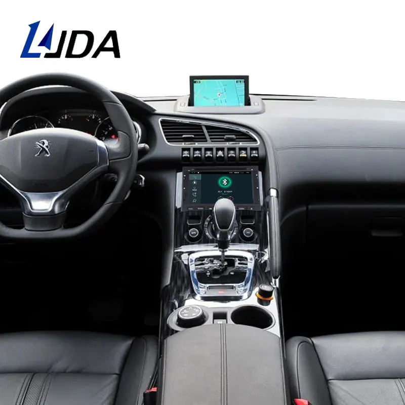 Perfect LJDA 2 DIN Android 10.0 CAR Audio DVD player FOR PEUGEOT 3008 5008 Partner Citroen Berlingo gps Multimedia head device WIFI DAB 5