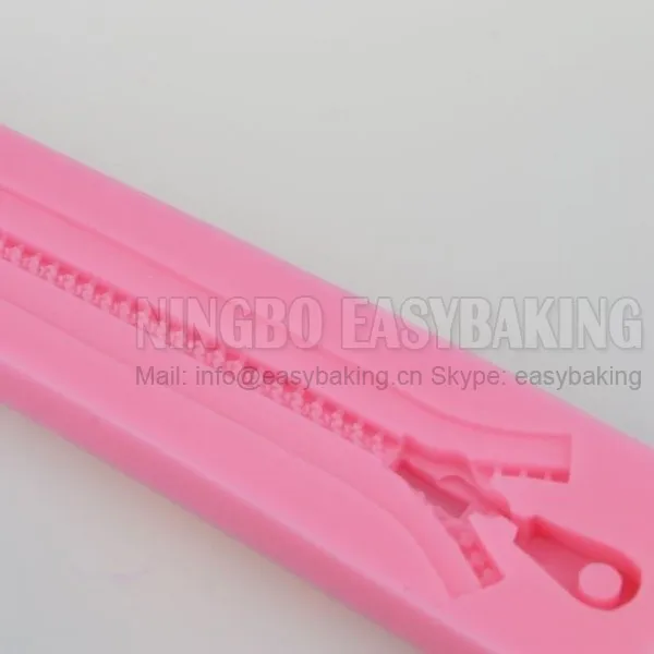 Silicone 3D Cake Decoration Mold Silicone Zipper Mould Fondant  Cake Decorating Tools