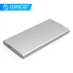 ORICO Алюминий двойной-bay USB3.1 HDD случае TYPE-C Gen2 10 Гбит/с внешний корпус HDD Поддержка RAID 0 режим с TYPE-C к C кабель