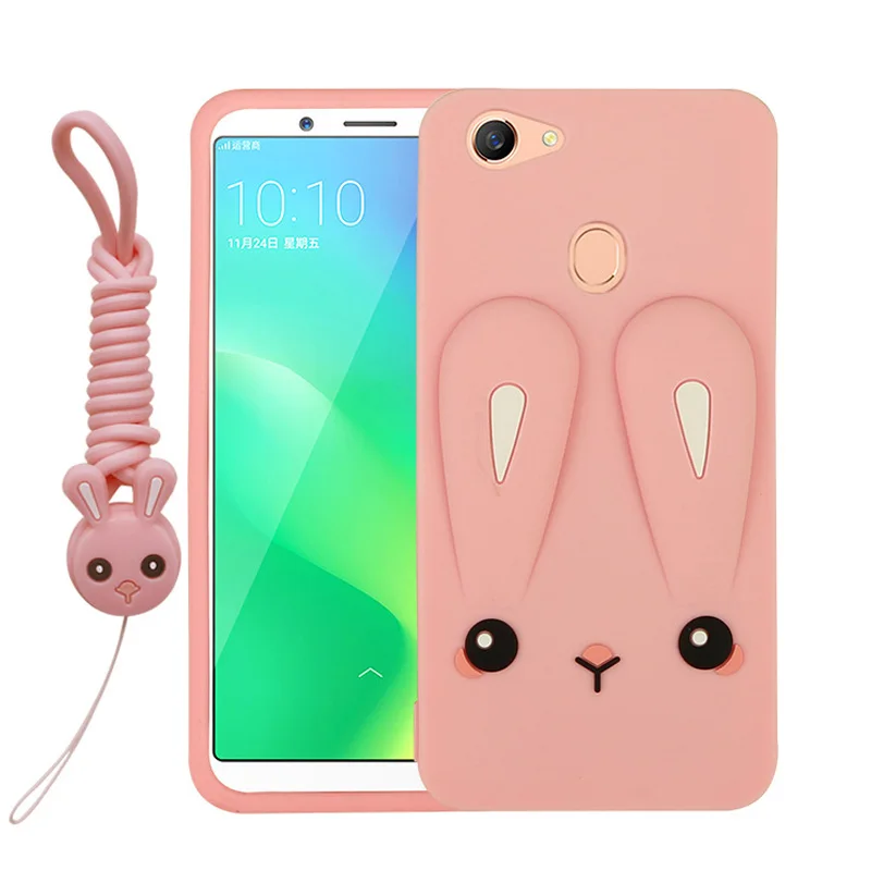 Очаровательны коробки чехол для OPPO F5 мягкий силиконовый задняя крышка
