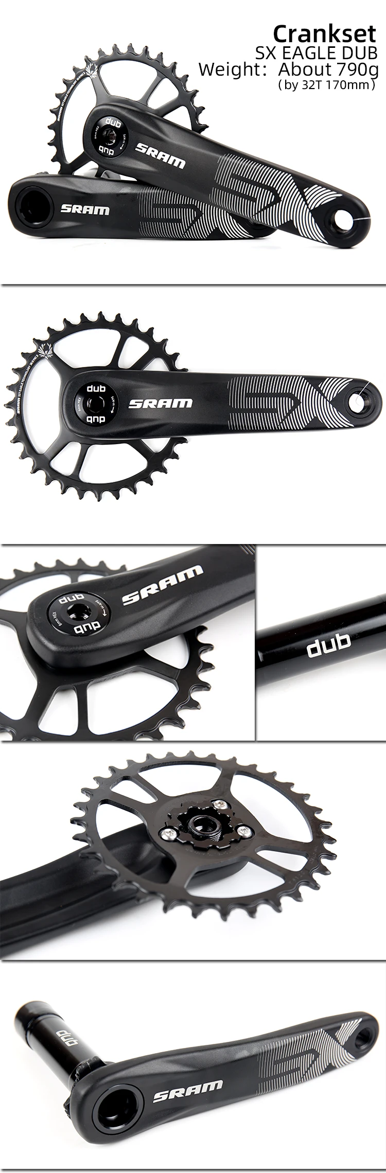 SRAM SX EAGLE 1x12 12-speed MTB Groupset Kit DUB триггерный переключатель передач задний переключатель коленчатая цепь с NX кассетой