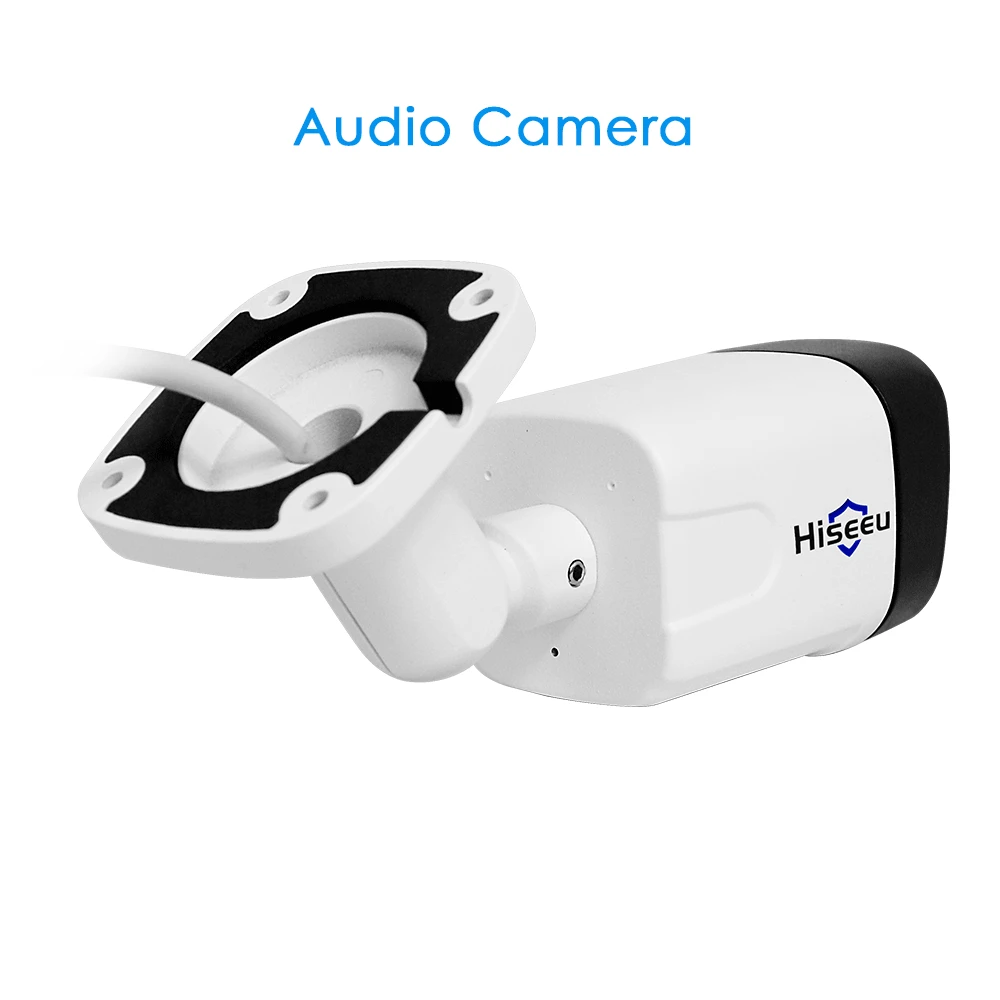 Система видеонаблюдения H.265 8 каналов 1080P POE NVR 4 шт. запись 2 МП IP камера ИК комплект