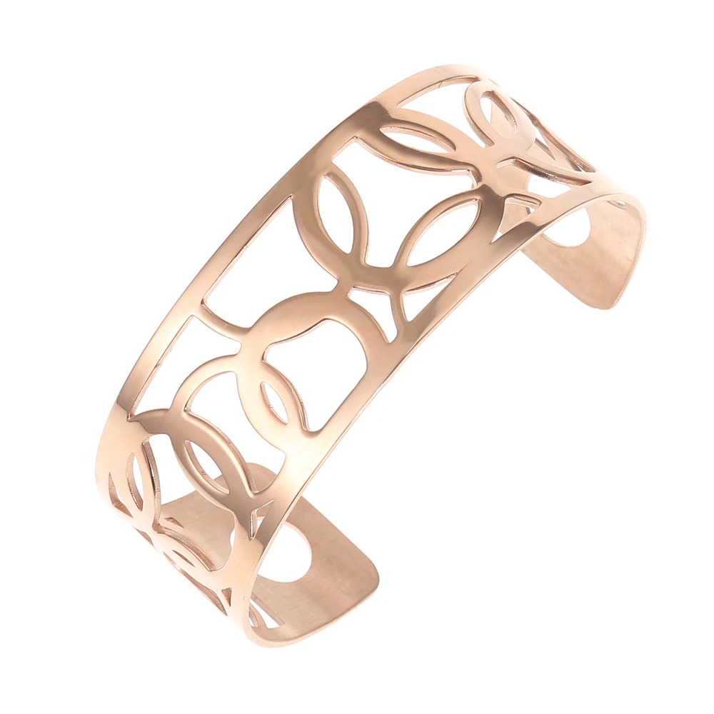 Goedkoop Legenstar Bangle Rvs Armband Opening Bangle voor Vrouwen Femme Bijoux Manchette Lederen Hoepel Armband Pulseiras
