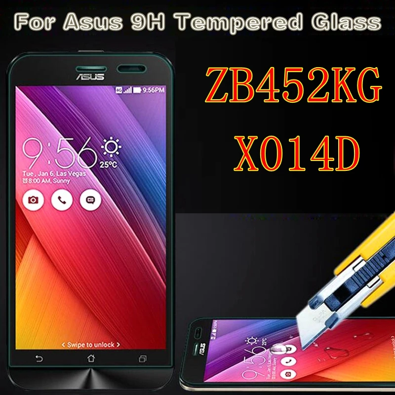 Закаленное Стекло для ASUS X014D Zenfone Go ZB452KG ZB452 ZB 452 kg 4 5 дюймовый Экран протектор