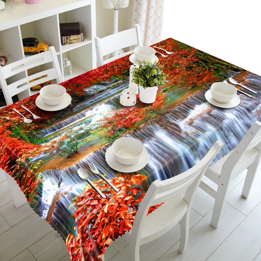 3d Tablecloth Forest Guardian Unicorn Stereo Tapestry | Дом и сад