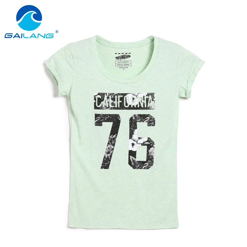 

Gailang Brand Women Designer T Shirt Casual Slim Fit Shirts Tops & Tees Plus Size Woman Cotton Tshirt Short Sleeve Top Tees