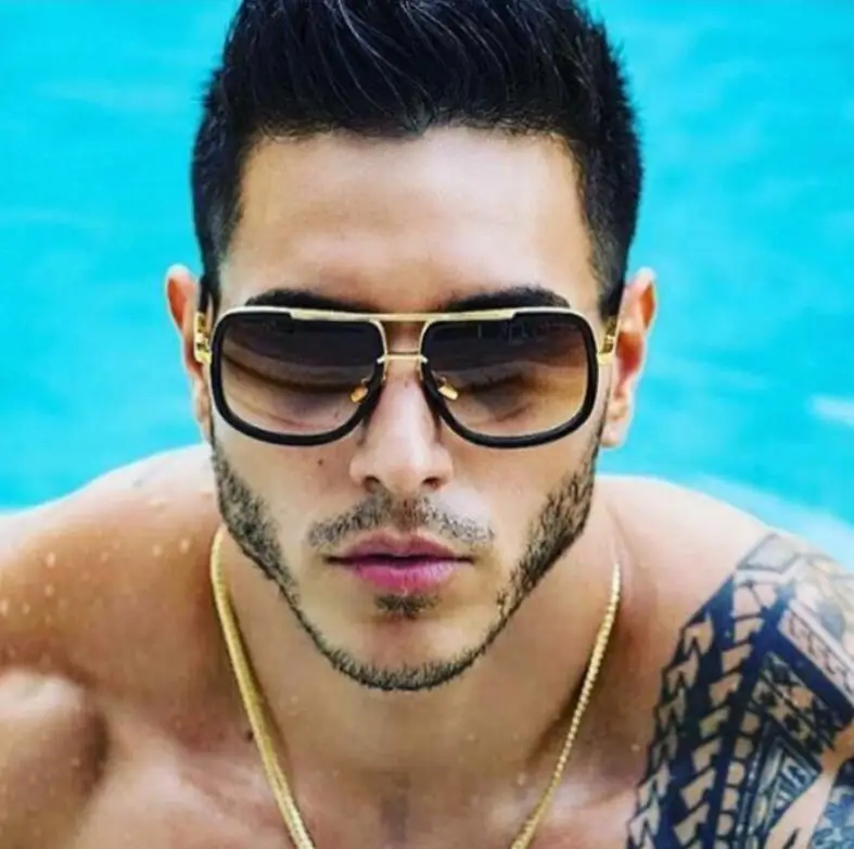 

2019 Classic Polarized Sunglasses Retro Metal Gig Box Couple Frog Mirror Sunglasses Female Male Eyewear UV400