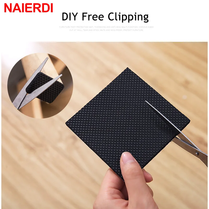 Sticky Felt Sheet non slip Furniture Pads Self adhesive Felt Protectors For Chairs Tables