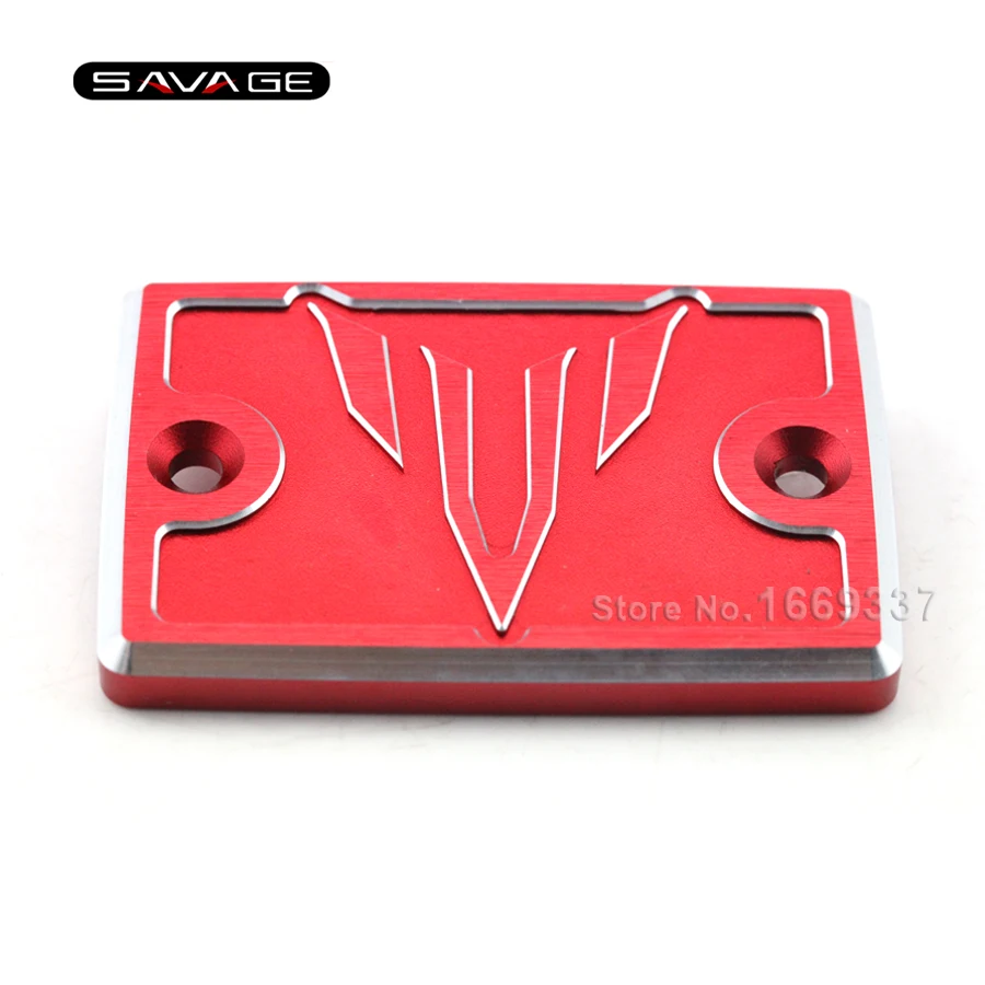 

For YAMAHA MT-09 / FZ-09 / FJ09 / MT09 Tracer 2014-2016 Motorcycle Accessories CNC Aluminum Front Brake Reservoir Cover Cap Red