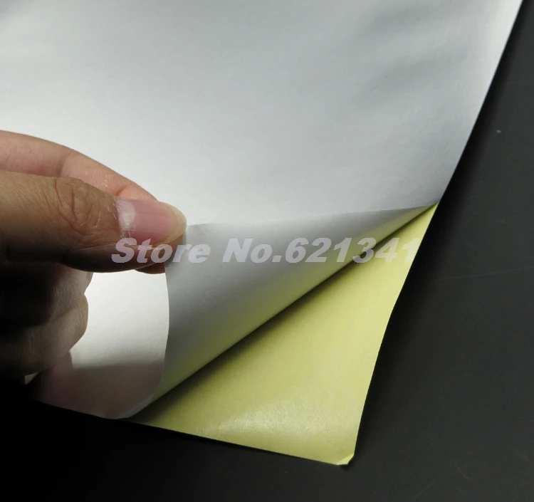 Buy A4 Self Adhesive Silver Aluminum Foil Printing