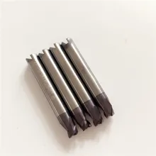 Лучший 5,0 мм твердосплавный режущий инструмент W292 Концевая фреза 3 сверла для болванки ключей резки