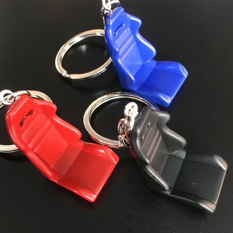 Hot Selling Popular Creative Car Auto Metal Mini Seat Key Chain Keyring