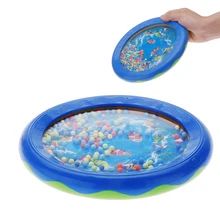 Океанская волна бусина барабан морской звук Музыкальная развивающая игрушка для ребенка