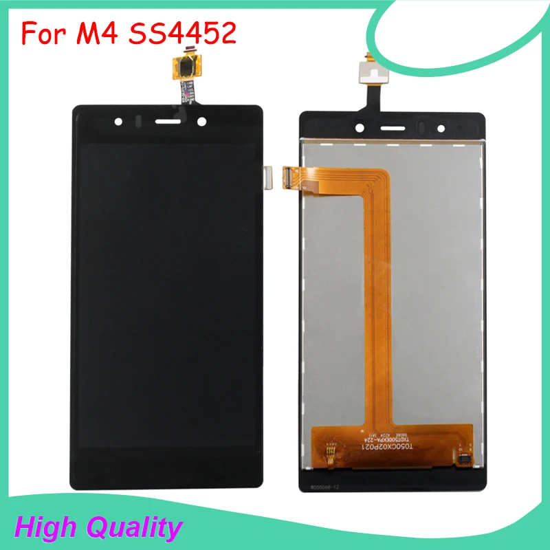 

LCD Display Touch Screen For M4 SS4452 4452 TXDT500EKPA-224 Black Color Mobile Phone LCDs Free Shipping