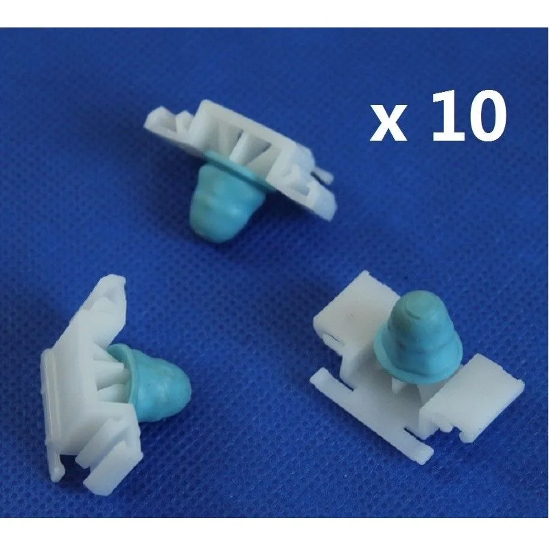 inc M-Tech Door Bumpstrip Fastener Clips 10x BMW E36 Exterior Side Moulding