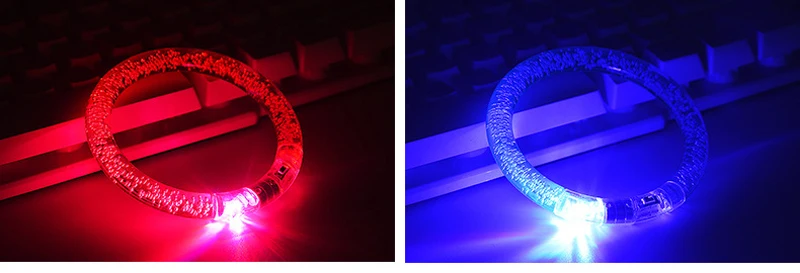 Светодиодный браслет Flash Bracelet концертный реквизит браслет с пузырьками раздающийся горячий производители Детские игрушки