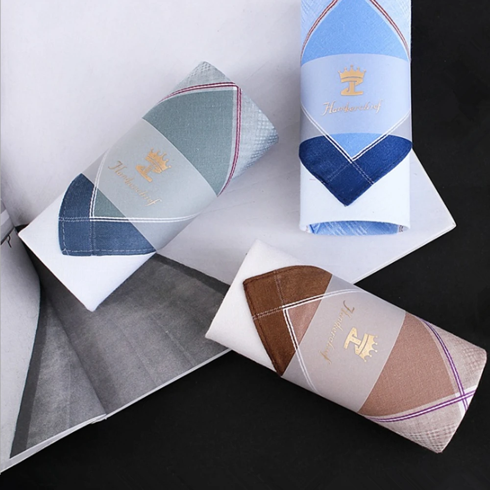 1Pcs/lot Men's handkerchief towel 100 cotton handkerchief New high