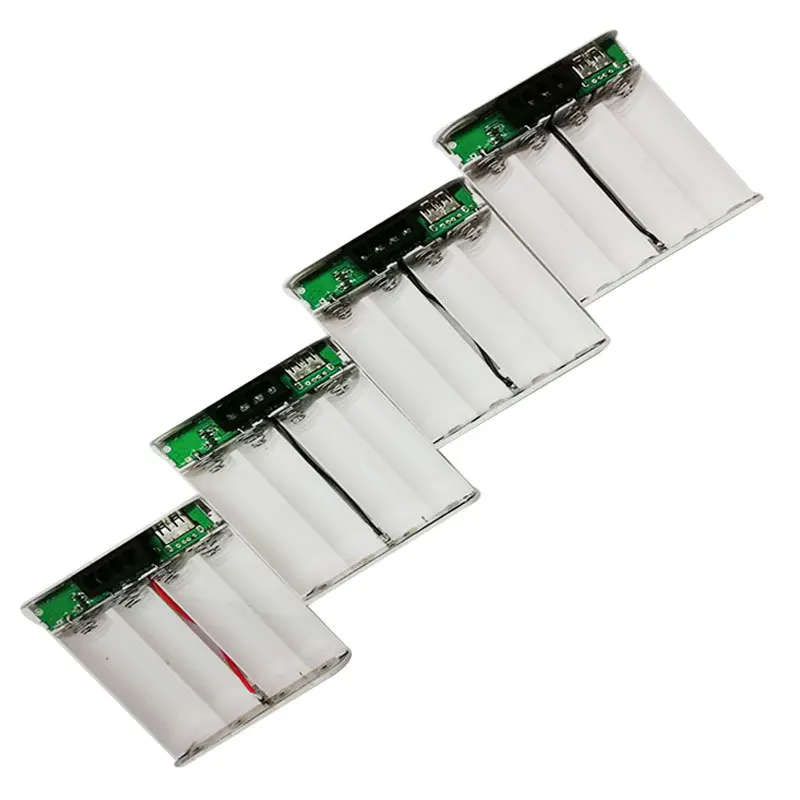 Внешний аккумулятор 4X 18650 с одним USB разъемом чехол для зарядного устройства DIY