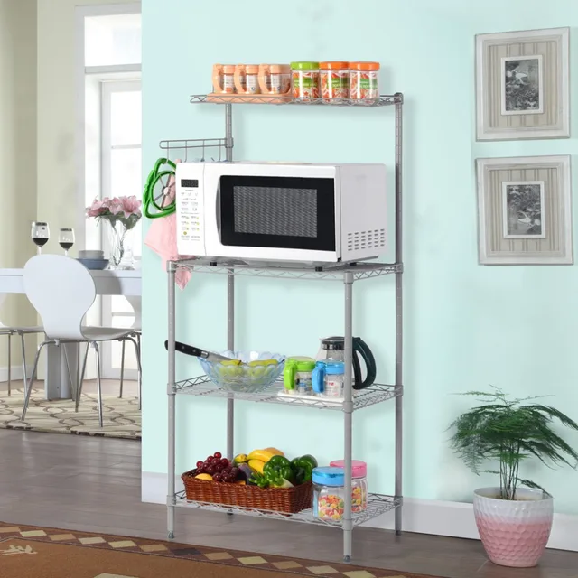 Langria 3 tier di baker cremagliera forno a microonde cremagliera ... Cucina con forno microonde