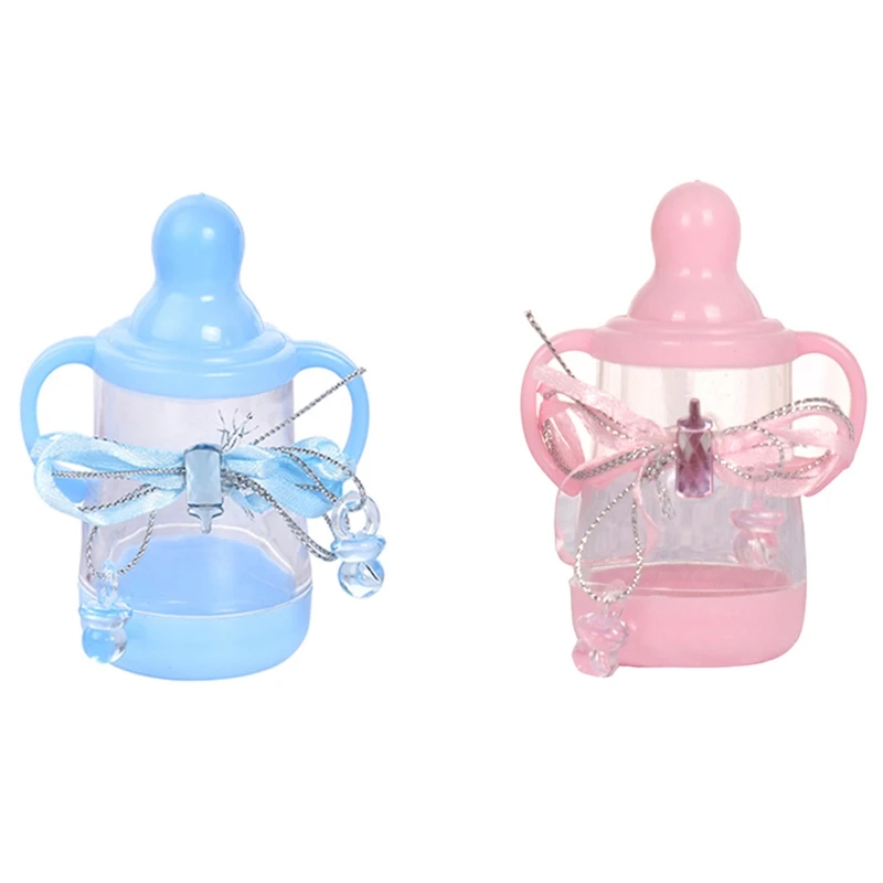 LUDA 12 шт. Baby Shower бутылка для конфет для девочек и мальчиков день рождения любимые Рождественский подарок Свадебная вечеринка украшения Babyshow
