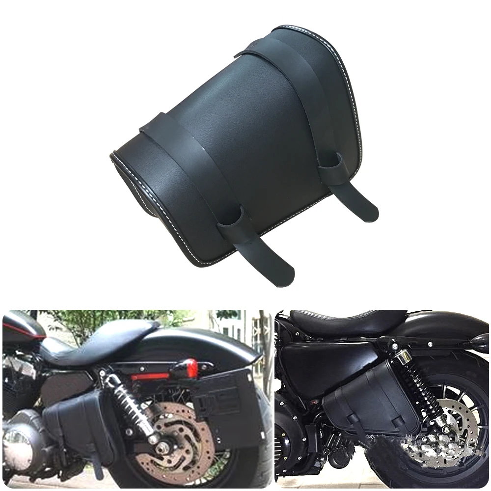Motorcycle Saddle Bags Left Storage Waterproof Tool Pouch Moto