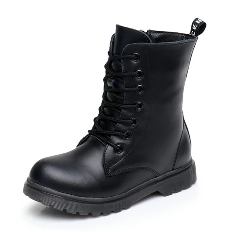 Детские ботинки из натуральной кожи на платформе Размеры 26 38|toddler kids boots|fashion bootskids