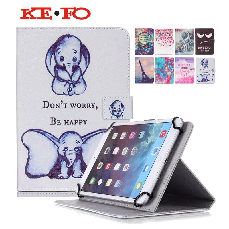 

Universal case for 10 inch tablet Leather Stand Cover For Samsung Galaxy Tab A A6 10.1 P580 P585 T580 T585+flim+pen KF553C