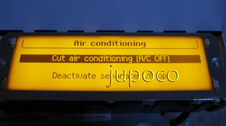 

Original 12 Pin Multi-function Screen Support air condition USB & Bluetooth Display Yellow Monitor For 307 407 408 c5