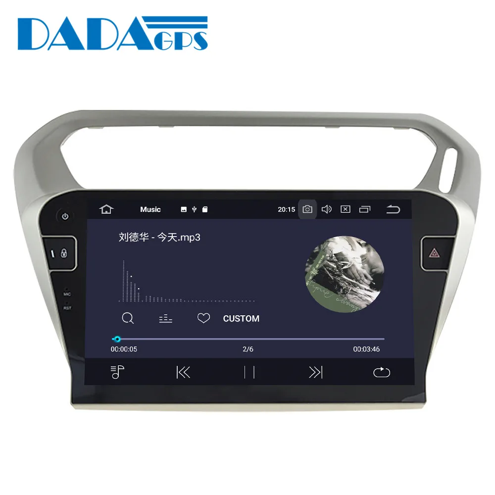 Мультимедийный плеер для PEUGEOT 301 Android 9 0 GPS навигация стерео Citroen Elysee 2014