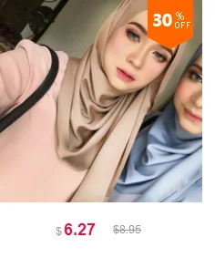 Женский хлопковый шарф из вуали, плиссированные Квадратные блоки, простая шаль, мусульманский хиджаб, шарфы, головной шарф, обертывания