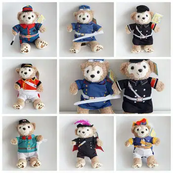 

Cute 1pcs Japan Anime Duffy Bear Army Uniformed Plush Toy Soft Stuffed Animals Doll For Girls Kids Children Birthday Gifts