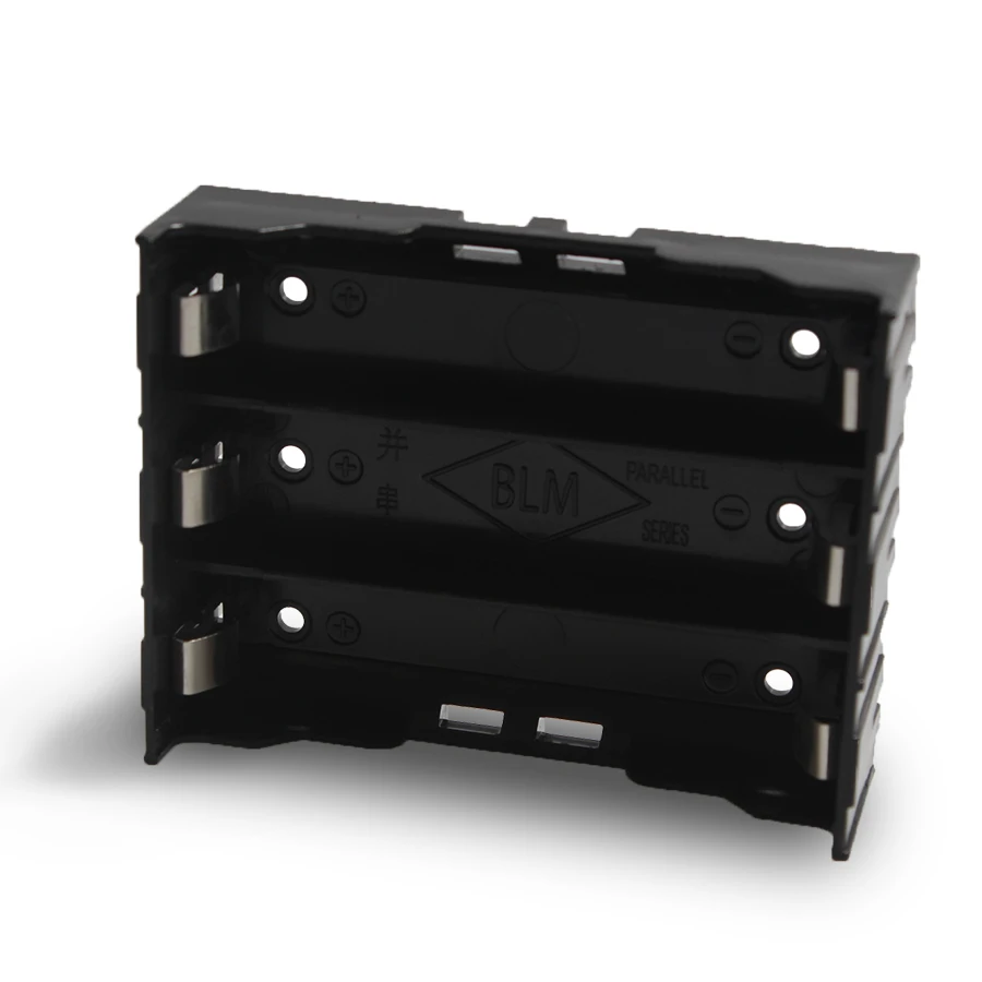 1Pcs High Quality 3*18650 Battery Plastic Battery Holder/Case Storage Box For 3*3.7V 18650 Lithium Battery With Pin 1Pcs High Quality 3*18650 Battery Plastic Battery Holder/Case Storage Box For 3*3.7V 18650 Lithium Battery With Pin
